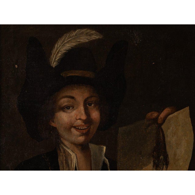 Portrait, 18th Century, Oil on Canvas, Framed For Sale - Image 5 of 7