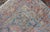 Dark Pink Antique Persian Tabriz Rug With Medallion in Soft Rose, Sky Blue, and Rust Red 4'7"x6'4" For Sale - Image 8 of 8