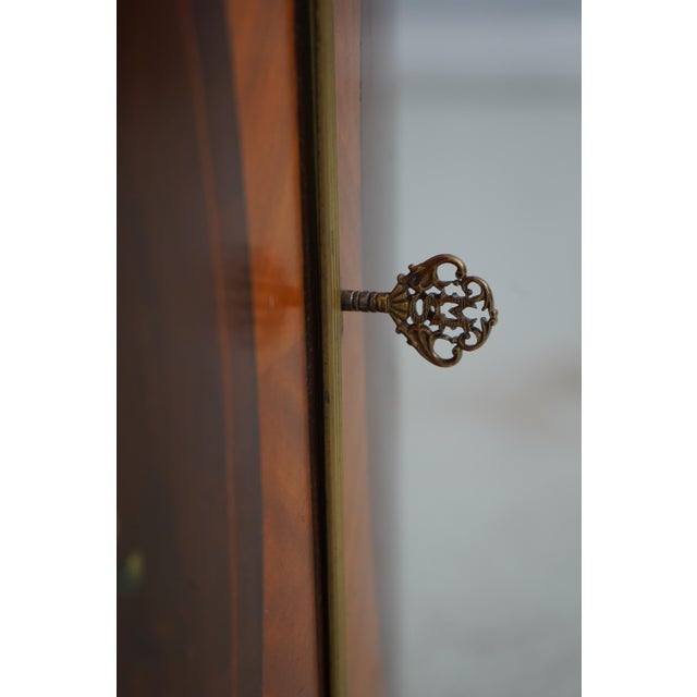 Wood Maitland Smith Satinwood Paint Decorated Server For Sale - Image 7 of 12