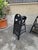 1970s Tric Folding Chairs in Black Lacquered Wood by Achille and Pier Giacomo Castiglioni for BBB Bonacina, 1970s, Set of 4 For Sale - Image 5 of 15