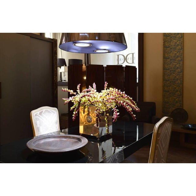 Postmodern Silver-Plated and Silver Box Vase, 1970 For Sale - Image 9 of 11