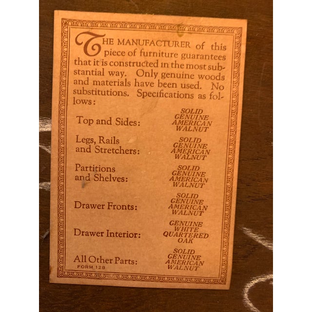 Antique Kittinger Jacobean Side Table Liquor Cabinet For Sale - Image 13 of 18