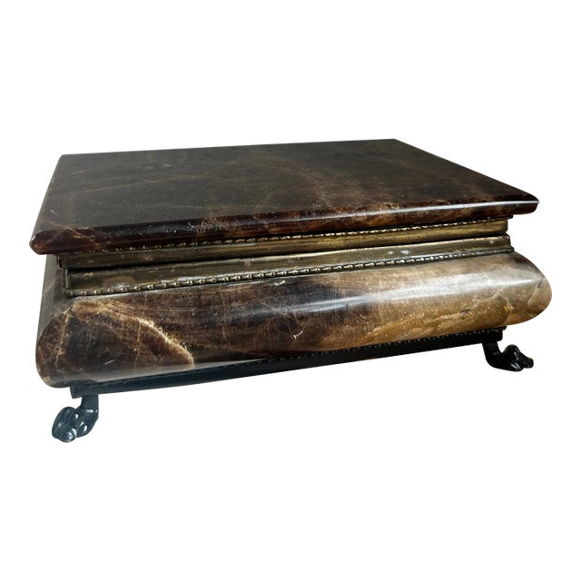 Vintage Marble Box For Sale