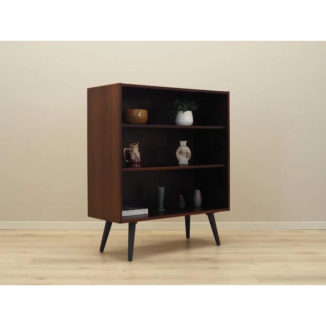 Danish Mahogany Bookcase, 1970s For Sale - Image 4 of 12