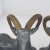 Gray Vintage Art Deco Pewter Brass Ram Bookends - A Pair For Sale - Image 8 of 12