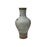 1980s Chinese Gray Crackle 3 Rams Round Porcelain Vase For Sale - Image 5 of 10