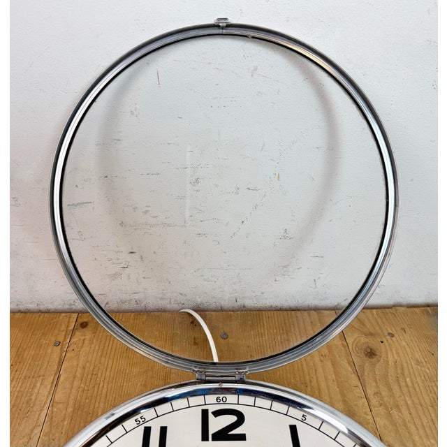 Vintage German Electric Wall Clock from Palmtag, 1960s For Sale - Image 17 of 18