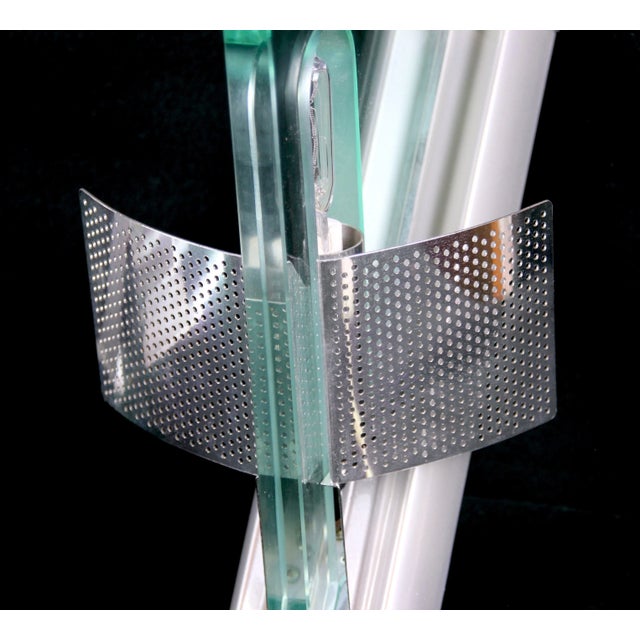 Contemporary Artemide by Carlo Forcolini, Modern Triangular Sconces "Icaro", Late 20th Century Italy - a Pair For Sale - Image 3 of 6