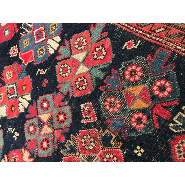 Antique Caucasian Karabagh Runner Rug, 1890s For Sale - Image 15 of 18