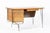 This vintage mid century modern Trimline desk was designed by Kem Weber for Heywood Wakefield circa 1950. With clean lines...