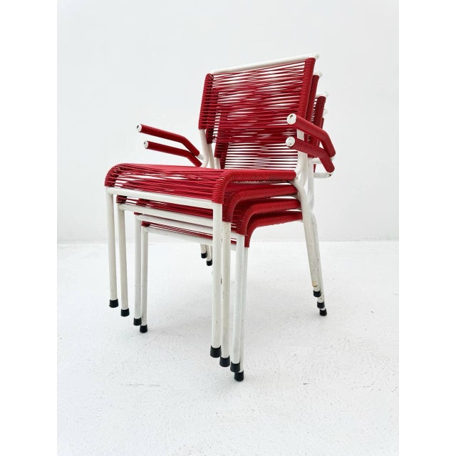Sissach Spaghetti Chairs from Bigla, 1960s, Set of 4 For Sale - Image 10 of 14