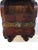 Antique Gothic Trefoil Walnut Donation Box With Lockable Swing Lid For Sale - Image 13 of 18