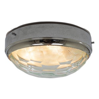 Ceiling Lamp with Faceted Glass by Pia Guidetti Crippa for Lumi, 1960s For Sale