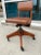 Wood Gunlocke Style Swivel-Tilt Desk Chair From B. L. Marble Chair Co. For Sale - Image 7 of 13