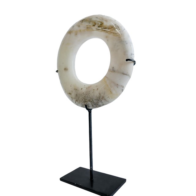 Indonesian Stone Disk For Sale - Image 15 of 16