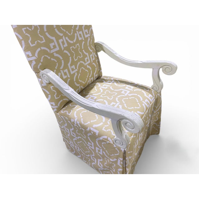 Century Furniture Oscar De La Renta Armchairs - A Pair For Sale - Image 9 of 14