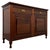 A beautifully crafted early 20th-century English Edwardian sideboard, finely constructed in mahogany and combining elegant...