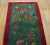 Art Deco Lovely Dark Green Color With Special Floral Design Antique Chinese Art Deco Rug For Sale - Image 3 of 12