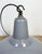 Industrial British Grey Enamel Factory Pendant Lamp from Benjamin Electric Manufacturing Company, 1960s For Sale - Image 13 of 18
