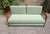 Sofa Bed in Wood and Green Fabric from Paolo Buffa, 1940s, in Restored conditions. Designed 1920 to 1949 This piece is...