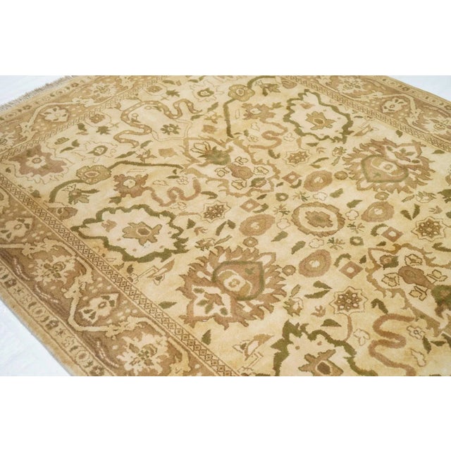 Indian Rug 6'0" X 9'0" For Sale In New York - Image 6 of 9