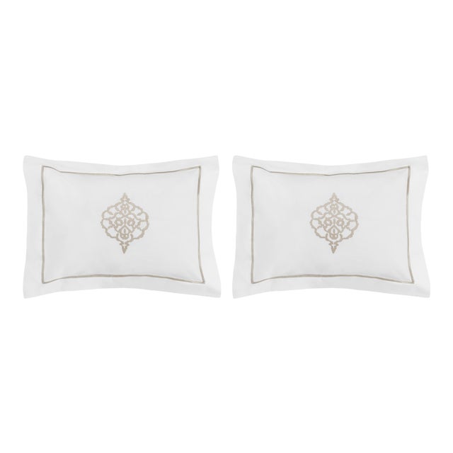 Turkish Stone King Shams - a Pair | Chairish