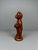 2020s Exclusive Artisan Chalkware Pennsylvania Redware Style Standing Bear With Tree Figurine by Felt So Devine For Sale - Image 5 of 6
