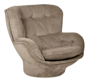 Vintage Karate Velvet Chair by Michel Cadestin for Airborne, 1970