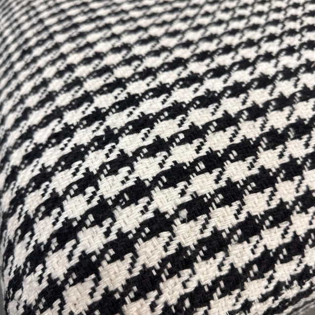Caravane Custom Houndstooth Lounge Chair For Sale - Image 11 of 12