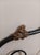 Metal King Size Metal Headboard Black and Copper Enameled Finish For Sale - Image 7 of 7