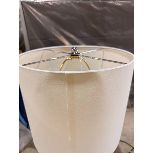 Stone Noir White Marble Table Lamp For Sale - Image 7 of 7