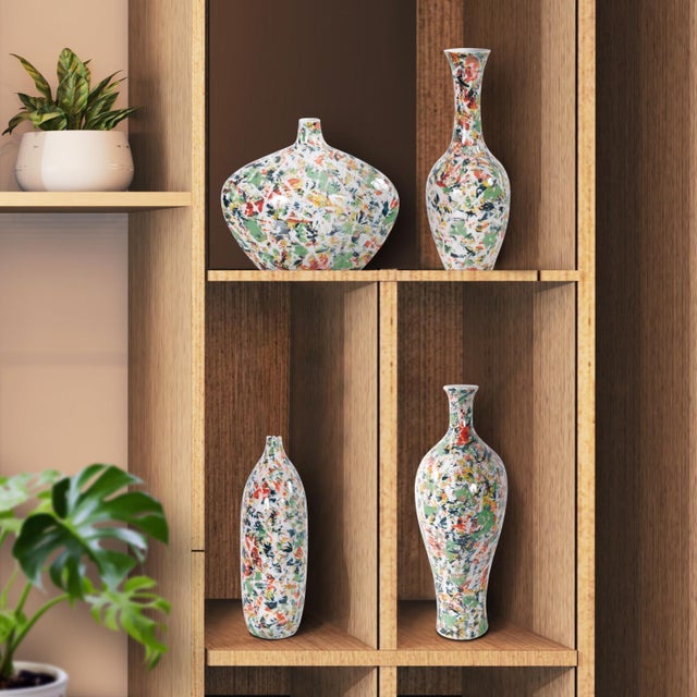 Jardin Colore' Short Wide Based Bottle For Sale - Image 10 of 11