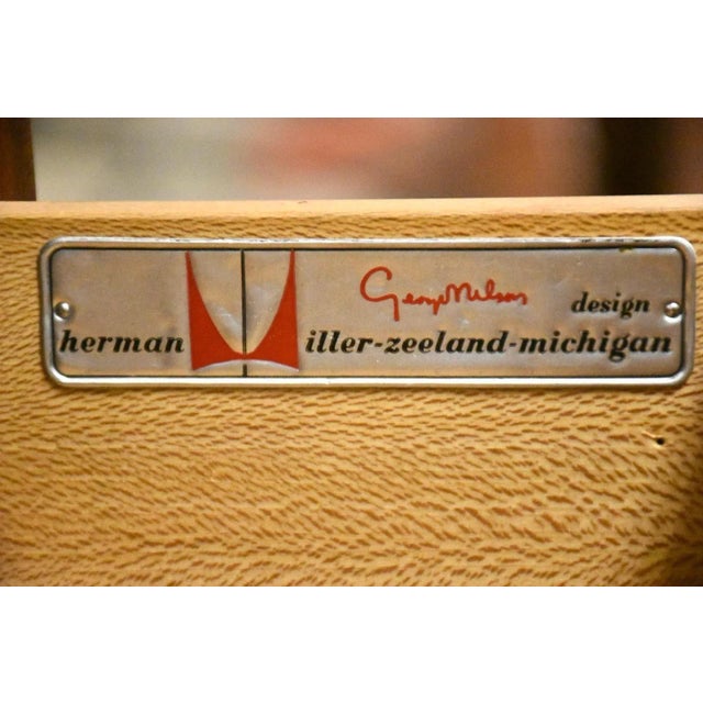 Refinished George Nelson for Herman Miller Walnut Credenza For Sale - Image 9 of 11