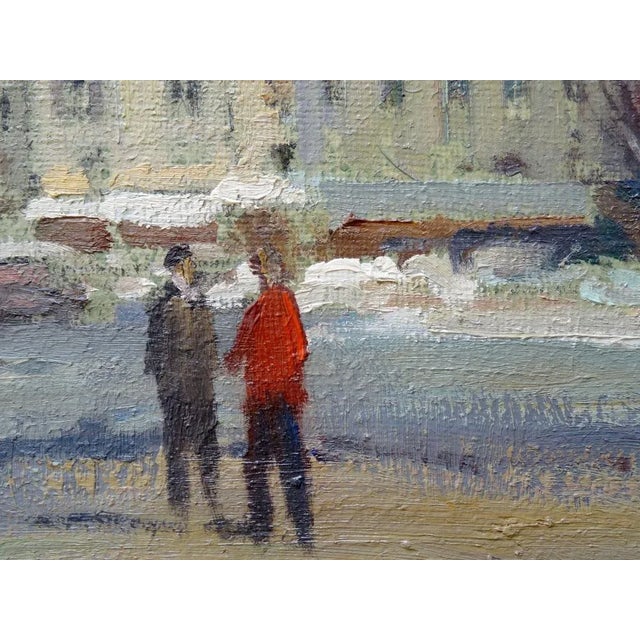 Saint Germain-des-Prés under the snow. Oil on canvas, 60x92 cm Constantin Kluge was a Russian-born French painter best...