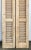 Antique French Bleached Wood Shutter Pair For Sale In Kansas City - Image 6 of 7