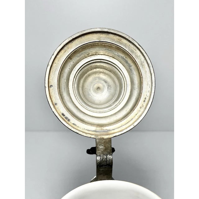 Antique German Regimental Lithophane Beer Stein For Sale - Image 13 of 18