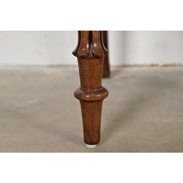 Ralph Lauren for Henredon English Regency Walnut and Cane Dining Chairs, Set of Four For Sale - Image 10 of 14