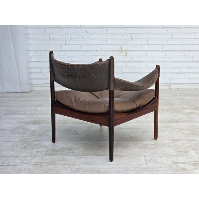 Danish Modus Lounge Chair by Kristian Vedel for Søren Willadsen Møbelfabrik, 1974 For Sale - Image 10 of 18