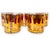 Glass Morphew Abode 1960s Culver Burgundy Art Deco & 22k Gold Lowball Cocktail Glasses- Set of 5 For Sale - Image 7 of 11