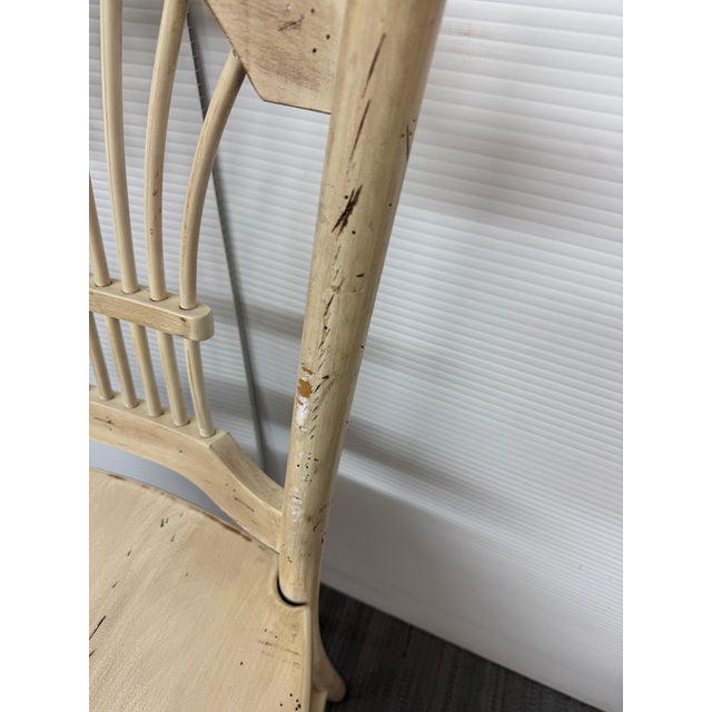 2010s Sunrise Home French Provincial Counter Stools, Set of Four For Sale - Image 5 of 12