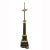 Olive Antique Louis Philippe Bronze Columnar Table Lamp by Decourt, Paris For Sale - Image 8 of 10