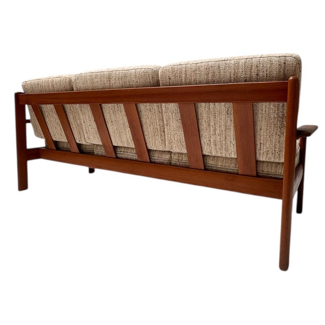 Mid-Century Modern Antimott Three-Piece Sofa by Walter Knoll & Wilhelm Knoll, 1960s For Sale - Image 12 of 15