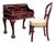 Small Salesman Sample Desk and Chair with Secret Drawers, Set of 2 For Sale