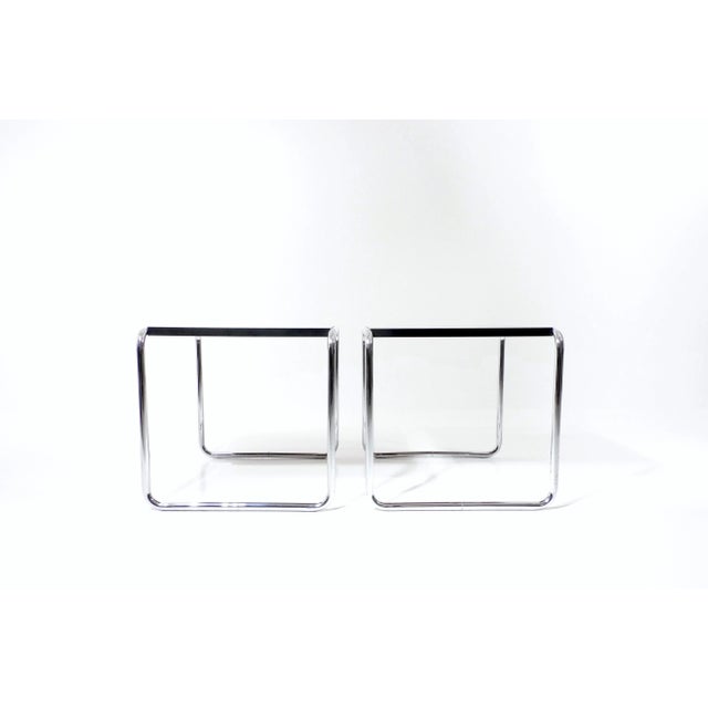 Vintage Side Tables by Marcel Breuer for Gavina, 1968, Set of 2 For Sale - Image 15 of 18