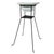 Metal Black & White Metal Plant Stand, 1950s For Sale - Image 7 of 7