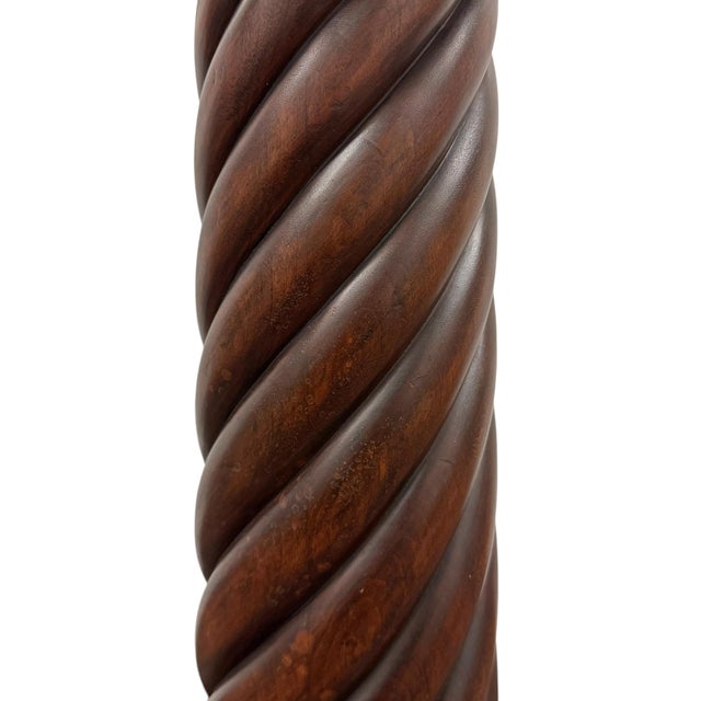 Pair of 19th Century American Empire Pedestals or Plant Stands For Sale - Image 10 of 12