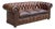 Victorian Brown Leather Chesterfield 3-Seater Sofa, 1880s For Sale