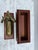 Wood Vintage Hollywood Regency Brass Ram Wood Decor Box For Sale - Image 7 of 8