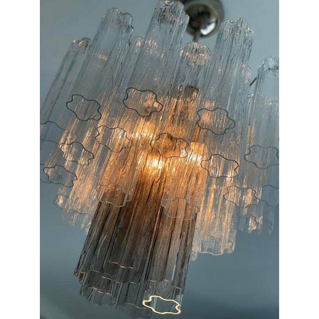 Murano Chandelier in Mixed Glasses For Sale - Image 5 of 10
