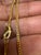 24 Karat Pure Gold Hand Made Yellow Gold Chain Necklace, 8 Gm, 16 Inch For Sale - Image 4 of 8